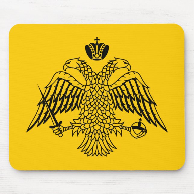 Mousepad Bandeira do império bizantino (Frente)