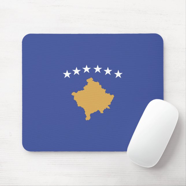 Mousepad Bandeira do Kosovo (Com mouse)