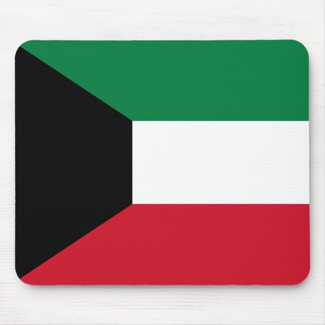 Mousepad Bandeira do Kuwait (Frente)