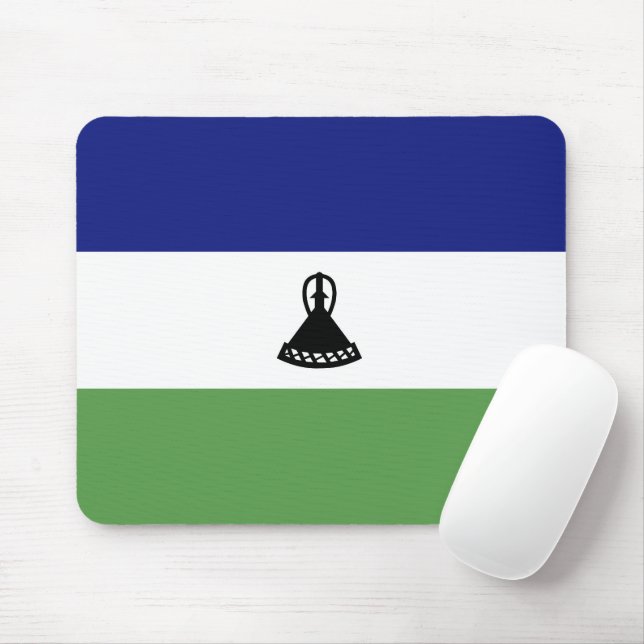 Mousepad Bandeira do Lesoto (Com mouse)