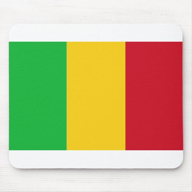 Mousepad Bandeira do Mali (Frente)