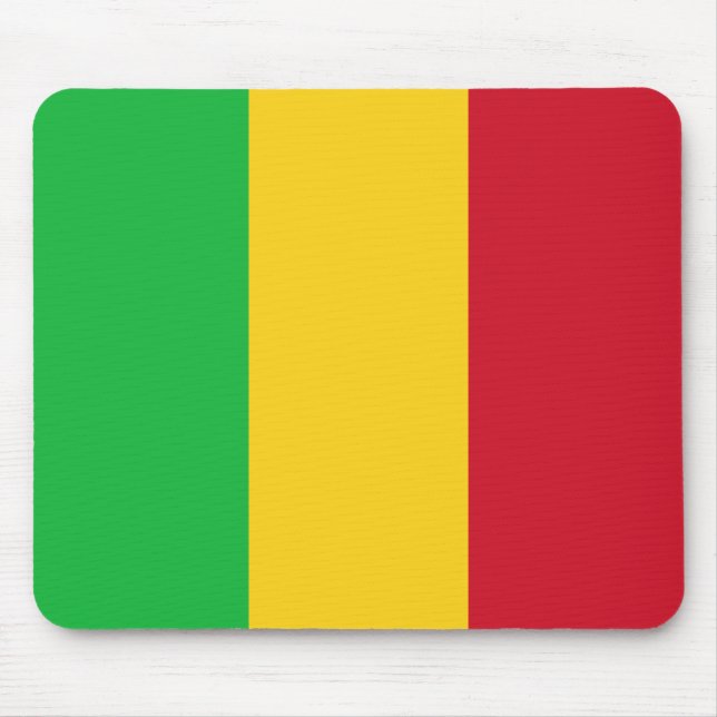 Mousepad Bandeira do Mali (Frente)