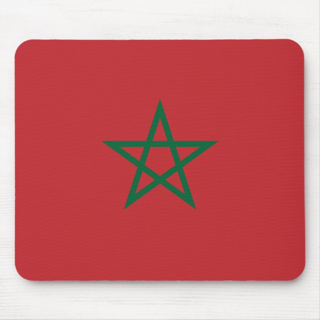 Mousepad Bandeira do Marrocos (Frente)
