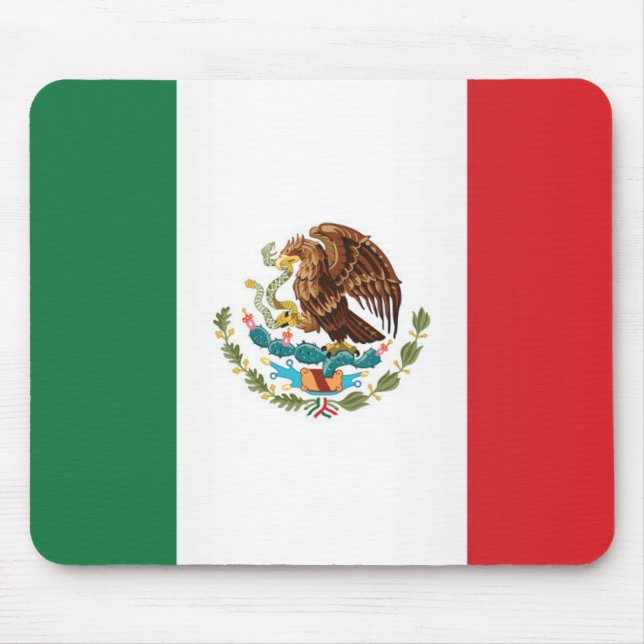 Mousepad Bandeira do México (Frente)