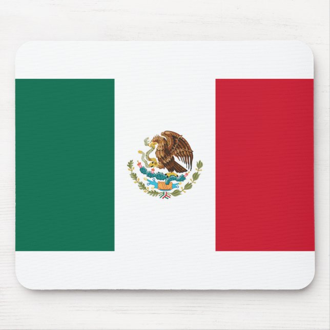 Mousepad Bandeira do México (Frente)