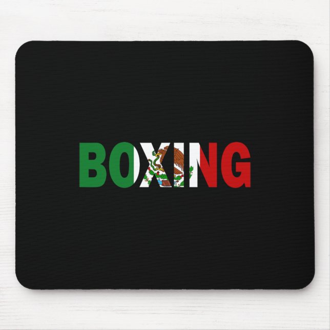 Mousepad Bandeira do México de Boxing (Frente)