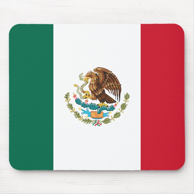 Mousepad Bandeira do México (México) (Frente)