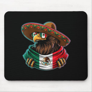 Mousepad bandeira do méxico orgulho mexicano raízes mexican