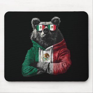 Mousepad bandeira do méxico orgulho mexicano raízes mexican