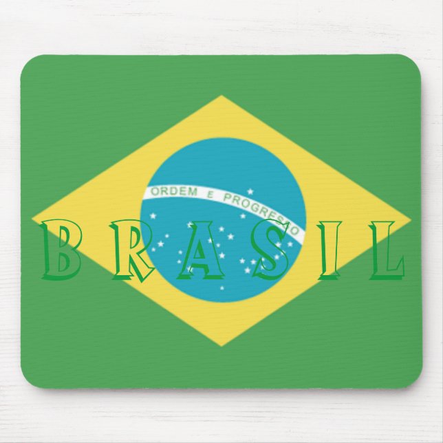 Mousepad Bandeira do Mouse Brasil (Frente)