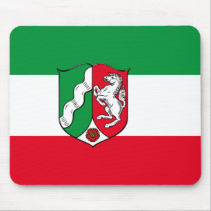 Mousepad Bandeira do Mouse da Renânia do Norte-Vestefália