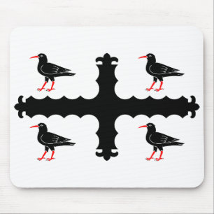 Mousepad Bandeira do mouse Flintshire