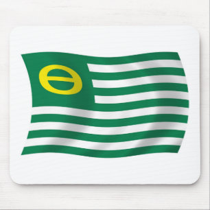 Mousepad Bandeira do Movimento Ecologia