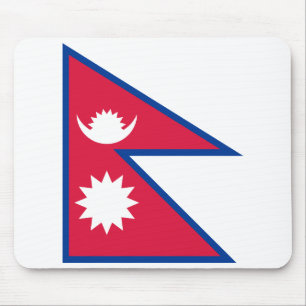 Mousepad Bandeira do Nepal