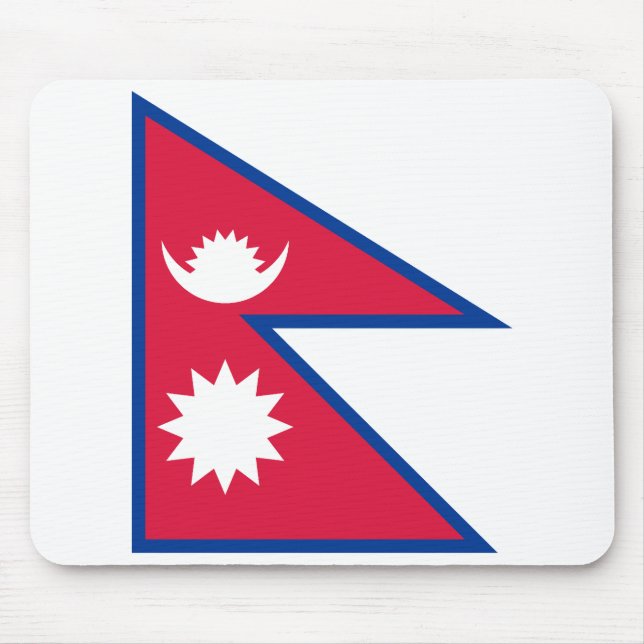 Mousepad Bandeira do Nepal (Frente)