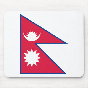 Mousepad Bandeira do Nepal (Nepalês)