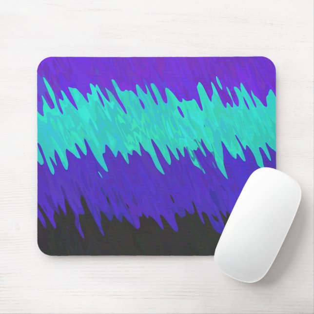Mousepad Bandeira do Orgulho Alexigênero Abstrata Trippy Sq (Com mouse)