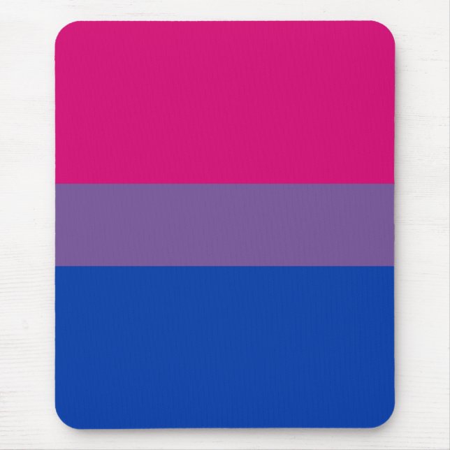 Mousepad Bandeira do Orgulho Bissexual (Frente)