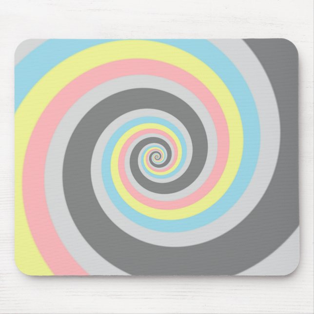 Mousepad Bandeira do Orgulho Demiflux Abstrato       (Frente)