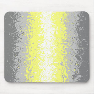 Mousepad Bandeira do Orgulho Demigênero Abstrato Trippy Squ