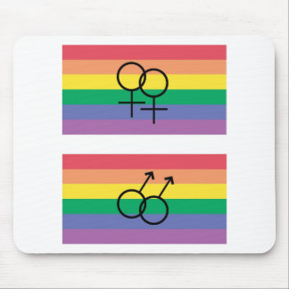 Mousepad Bandeira do orgulho gay