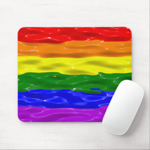 Mousepad Bandeira do orgulho gloss líquido SlipperyJoe's ve