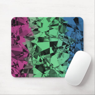 Mousepad Bandeira do Orgulho Polissexual Groovy Eclectic Re