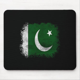 Mousepad Bandeira do Paquistão Presentes paquistaneses Paqu