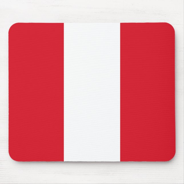 Mousepad Bandeira do Peru (Frente)