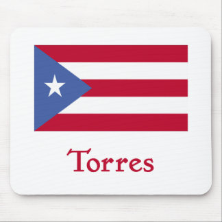 Mousepad Bandeira do porto-riquenho de Torres