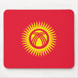 Mousepad Bandeira do Quirguistão