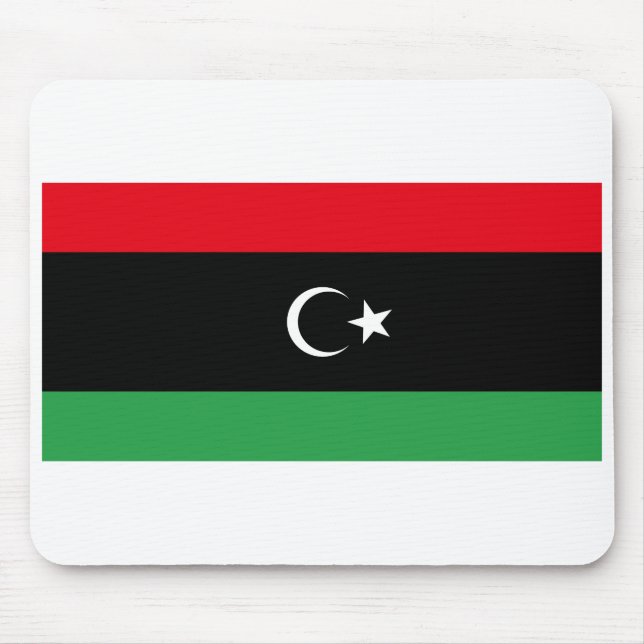 Mousepad Bandeira do Reino da Líbia (1951-1969) (Frente)