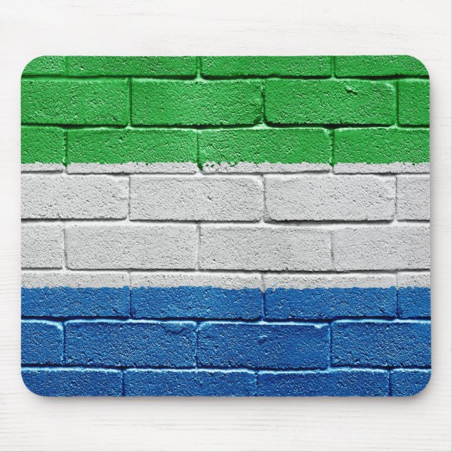 Mousepad Bandeira do Sierra Leone (Frente)