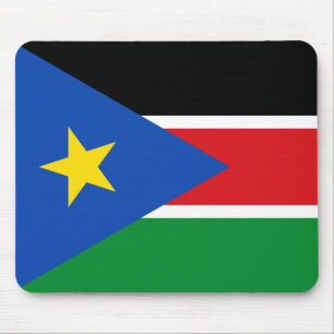 Mousepad Bandeira do Sudão do Sul (África)