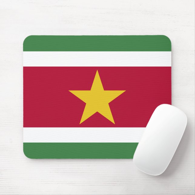 Mousepad bandeira do Suriname (Com mouse)