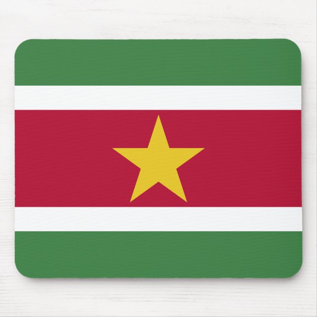 Mousepad Bandeira do Suriname (Frente)