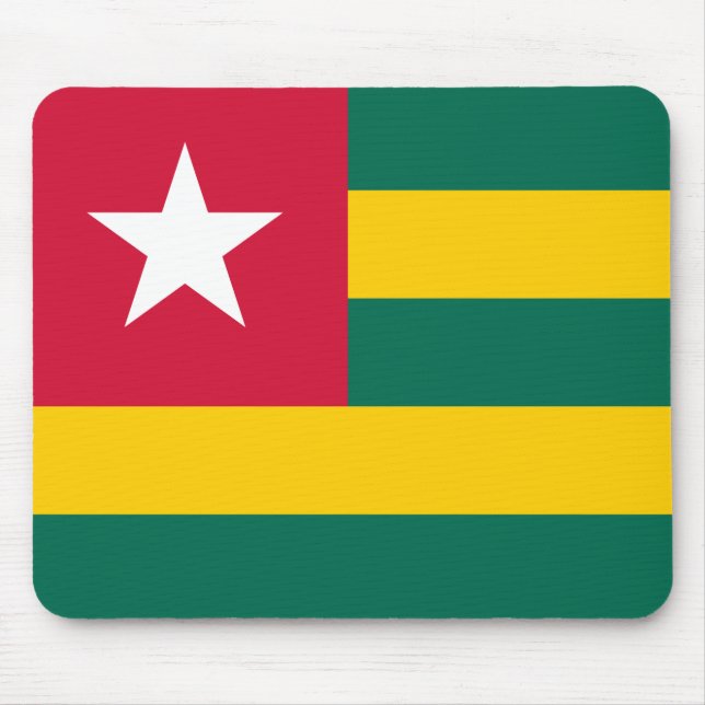 Mousepad Bandeira do Togo (Frente)