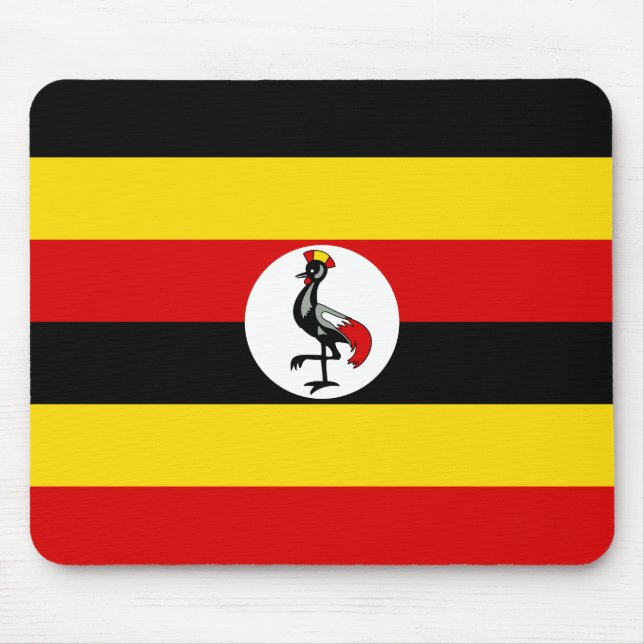Mousepad Bandeira do Uganda (Frente)