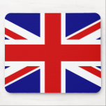 Mousepad bandeira do União<br><div class="desc">O bandeira do Reino Unido - Reino Unido, que está na Grã-Bretanha. A bandeira da Union Jack simboliza a unidade entre a Inglaterra, a Escócia e a Irlanda. As cores do sinalizador da tomada sindical são vermelho, azul, branco. Este design também está disponível em muitos outros produtos para você escolher....</div>