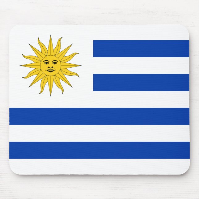 Mousepad Bandeira do Uruguai (Uruguai) (Frente)
