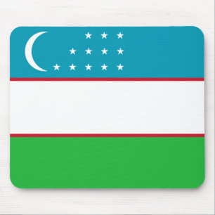 Mousepad Bandeira do Usbequistão