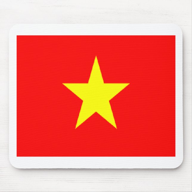 Mousepad bandeira do vietname (Frente)