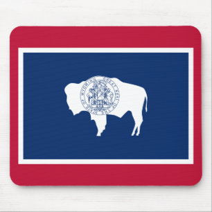Mousepad Bandeira do Wyoming