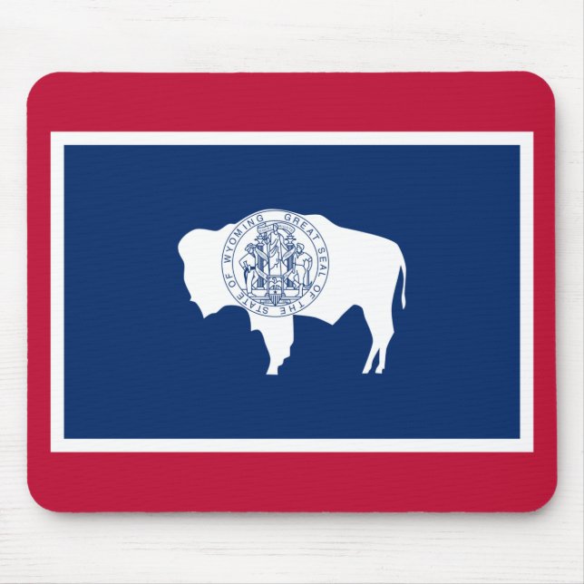 Mousepad Bandeira do Wyoming (Frente)