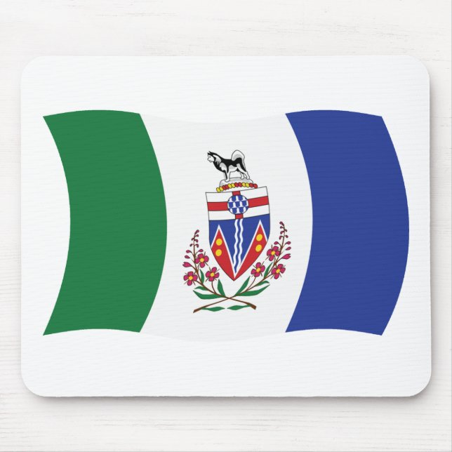 Mousepad Bandeira do Yukon (Frente)