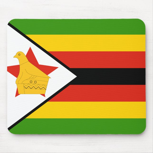 Mousepad Bandeira do Zimbabué (Frente)