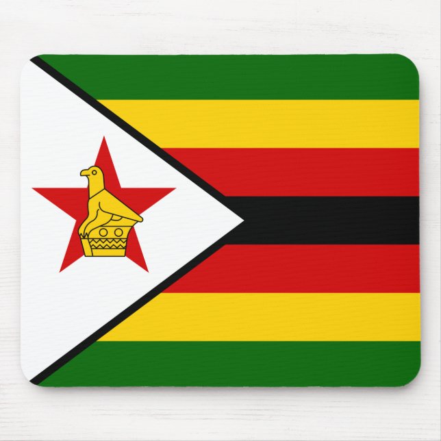 Mousepad Bandeira do Zimbabué (Frente)