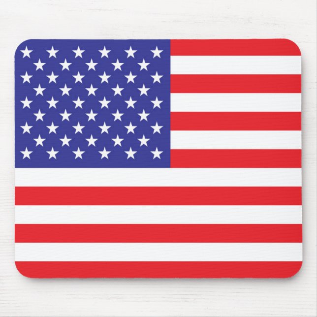 Mousepad Bandeira dos Estados Unidos da América (Frente)