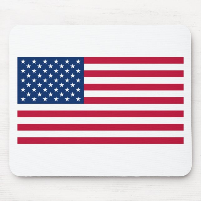 Mousepad Bandeira dos Estados Unidos da América (Frente)