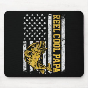 Mousepad Bandeira dos EUA Carretel Cool Papa Design Patriót